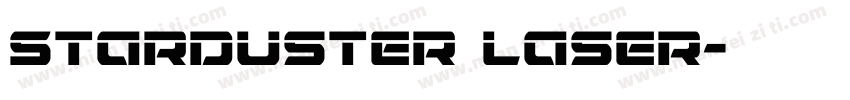 Starduster Laser字体转换